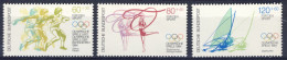 1984-Germania (MNH=**) Serie 3 Valori Lancio Del Disco,ginnastica,vela - Sonstige & Ohne Zuordnung