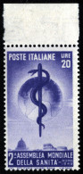 1949-Italia (MNH=**) L.20 Sanita' - 1946-60: Mint/hinged