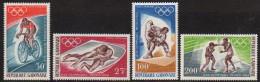 1968-Gabon (MNH=**) S.4 V."Giochi Olimpici Mexico" - Gabun (1960-...)