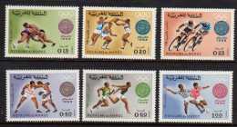 1968-Marocco (MNH=**) S.6v."Olimpiadi Mexico" - Morocco (1956-...)