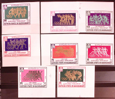 1972-Kathiri Hadhramaut (MNH=**) S.8v.BF Non Dentellati "Olimpiadi Di Monaco" - Other & Unclassified