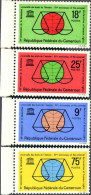 1963-Camerun (MNH=**) S.4v."15 Anniversario Della Dichiarazione Universale Dei D - Kameroen (1960-...)