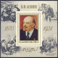 1981-Russia (MNH=**) Foglietto 1 Valore Lenin - Altri & Non Classificati