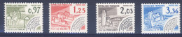 1979-Francia (MNH=**) Serie 4 Valori Monumenti - Neufs