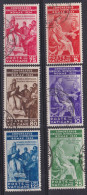 1935-Vaticano (O=used) Serie 6 Valori Congresso Giuridico Internazionale - Otros & Sin Clasificación