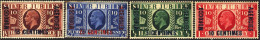 1935-Marocco Agenzie (MLH=*) S.4v."Silver Jubelee" (light Hinge) British Stamps  - Other & Unclassified