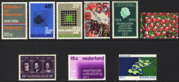 1968-Olanda (MNH=**) 9 Valori In Serie Complete - Nuovi