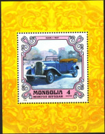 1980-Mongolia (MNH=**) Foglietto S.1v."Auto Classica Nami 1" - Mongolia