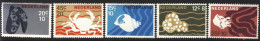 1967-Olanda (MNH=**) S.5v."Crostacei" - Nuovi