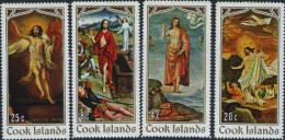 1970-Cook Isole (MNH=**) S.4v."Pasqua Resurrezione Di Cristo" - Cookinseln