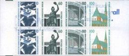 1989-Germania (MNH=**) Libretto 5DM Otto Valori Monumenti Celebri,cat.Unificato  - Nuovi