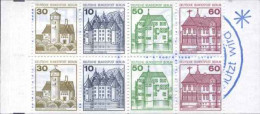 1979/80-Germania (MNH=**) Libretto 3DM Con La Pubblicità "Hawid"cat.Unificato Eu - Unused Stamps
