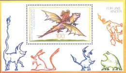 1994-Germania (MNH=**) Foglietto S.1v."drago Volante Per Noi Bambini"cat.Unifica - Autres & Non Classés