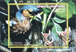 1973-Guinea Equatoriale (O=used) Foglietto Usato S.1v."protezione Della Natura U - Equatoriaal Guinea