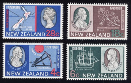 1969-Nuova Zelanda (MNH=**) S.4v."bicentenario Del Capitano Cook" - Altri & Non Classificati