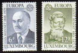 1980-Lussemburgo (MNH=**) S.2v."Europa Cept"cat.Unificato Euro 3 - Other & Unclassified