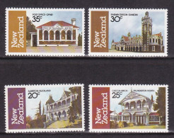 1982-Nuova Zelanda (MNH=**) S.4v."Architettura III°s." - Other & Unclassified