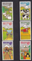 1978-Nuova Zelanda (MNH=**) S.6v."anniversario Agricoltura,collegio Lincoln" - Sonstige & Ohne Zuordnung