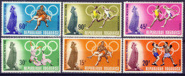 1968-Togo (MNH=**) S.6v."Olimpiadi Messico" - Togo (1960-...)