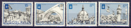 1982-Jugoslavia (MNH=**) S.4v."14th Winter Olympic Games, Sarajevo" - Otros & Sin Clasificación