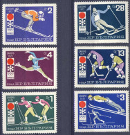 1971-Bulgaria (MNH=**) S.6v."Olimpiadi Sapporo" - Otros & Sin Clasificación