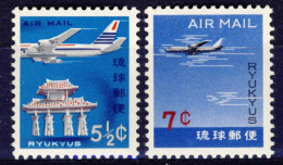 1963-Giappone (MNH=**) S.2v."aerei In Volo" - Autres & Non Classés