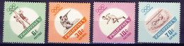 1960-Filippine (MNH=**) S.4v."Olimpiade Roma" - Filipinas
