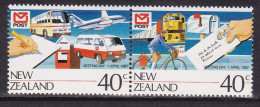 1987-Nuova Zelanda (MNH=**) S.2v."giornata Della Posta,trasporti" - Otros & Sin Clasificación