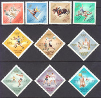 1964-Ungheria (MNH=**) S.10v." Olimpiadi Di Tokyo" - Other & Unclassified