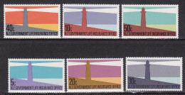 1981-Nuova Zelanda (MNH=**) Servizi S.6v."Fari" - Sonstige & Ohne Zuordnung