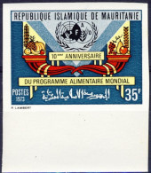 1973-Mauritania (MNH=**) S.1v."10° Anniversario Del Programma Di Alimentazione M - Mauritania (1960-...)