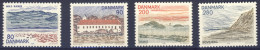 1978-Danimarca (MNH=**) Serie 4 Valori Vedute Dello Jutland Centrale - Sonstige & Ohne Zuordnung