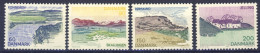 1977-Danimarca (MNH=**) Serie 4 Valori Vedute Dello Jutland Del Sud - Other & Unclassified