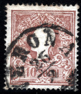 1858-Lombardo Veneto (O=used) 10s.bruno - Lombardije-Venetië