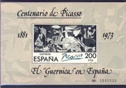 1981-Spagna (MNH=**) Foglietto 1 Valore Picasso, Guernica - Altri & Non Classificati