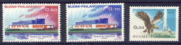 1970/73-Finlandia (MNH=**) 2 Serie 3 Valori Aquila Reale,NORDEN - Other & Unclassified