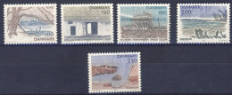 1981-Danimarca (MNH=**) Serie 5 Valori Vedute - Andere & Zonder Classificatie