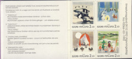 1992-Finlandia (MNH=**) Libretto Serie 4 Valori L'esposizione Filatelica Interna - Autres & Non Classés