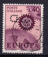 1967 PERFIN D Su Europa Lire 40, Usato - 1961-70: Usados