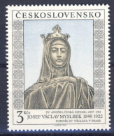 1990-Cecoslovacchia (MNH=**) 3k. Arte - Sonstige & Ohne Zuordnung