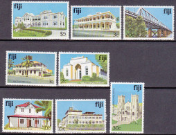 1979-Fiji (MNH=**) S.8v."Architettura" - Fiji (1970-...)