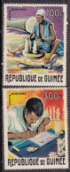1965-Guinea (MNH=**) Posta Aerea S.2v."Artigianato" - Guinea (1958-...)