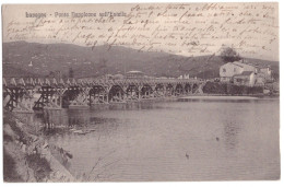 1913 LAVAGNA 1  PONTE  NAPOLEONE SULL'ENTELLA     GENOVA - Genova (Genua)