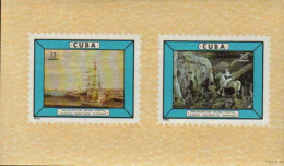 1965-Cuba (MNH=**) Foglietto S.2v."Inaugurazione Museo Postale"catalogo Euro9,90 - Otros & Sin Clasificación