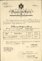 1906-MINISTERO Della GUERRA Decreto Di Aumento Di Stipendio Rilasciato Il 7.6 - Marcophilia