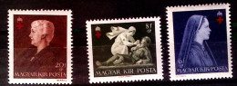 1942-Ungheria Croce Rossa Serie Completa Nuova Gomma Originale Ed Integra - Autres & Non Classés