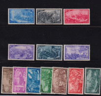 1948-Italia (MNH=**) S.13v. Risorgimento Ottima Centratura - 1946-60: Nuovi