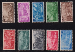 1948-Italia (MLH=*) 10 Valori Risorgimento - 1946-60: Nuovi