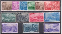 1948-Italia (MNH=**) S.13v. Risorgimento - 1946-60: Mint/hinged