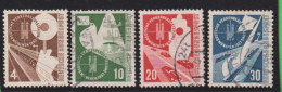 1953-Germania (O=uesd) S.4v. Monaco Esposizione Trasporti - Used Stamps